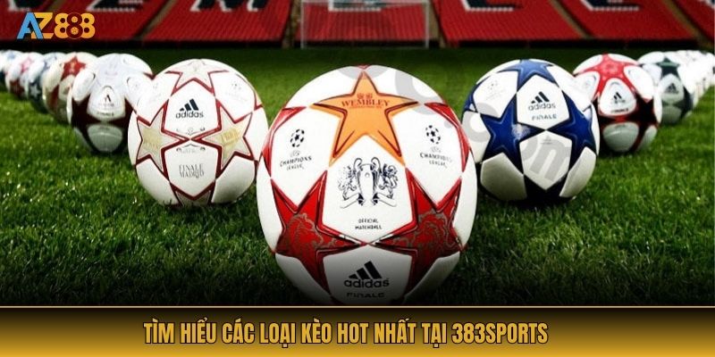 Tìm hiểu các loại kèo hot nhất tại 383sports