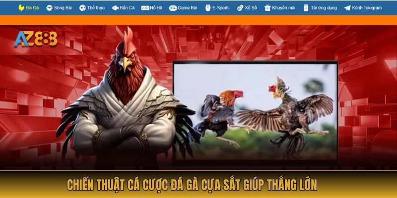 Chiến thuật cá cược đá gà cựa sắt giúp thắng lớn