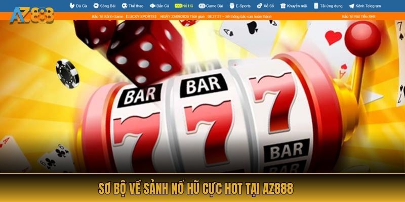 Sơ bộ về sảnh nổ hũ cực hot tại AZ888